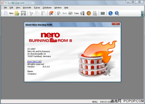 见过1个G的刻录软件吗?Nero8新版试用_硬件