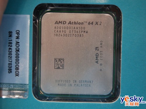 AMD athlon64 X2 5000+目前售价830元_硬件