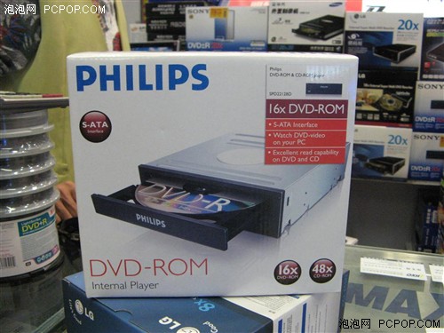 真的便宜飞利浦串口DVD光驱仅146元