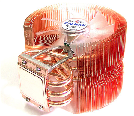 静 冷 先锋Zalman9500 A LED散热器_硬件