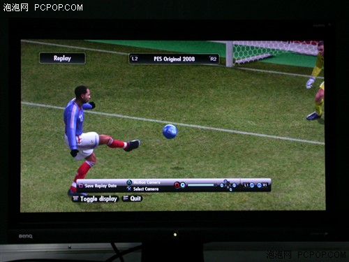 实况2008乱入!明基24吋宽屏挑战PS3_硬件