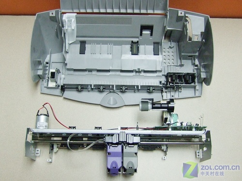 编辑动手术 联想打印机遭拆解(多图)_硬件