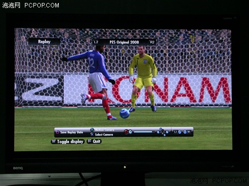 实况2008乱入!明基24吋宽屏挑战PS3_硬件