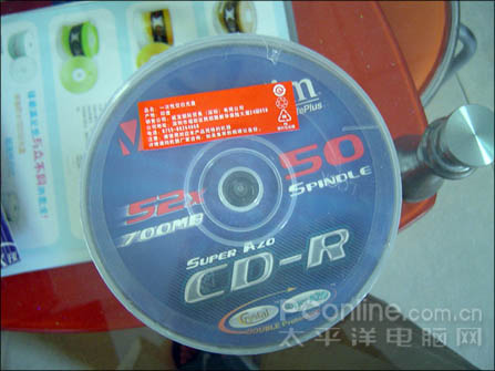 音乐发烧友最爱!威宝AZO浅蓝CD-R到货_硬件