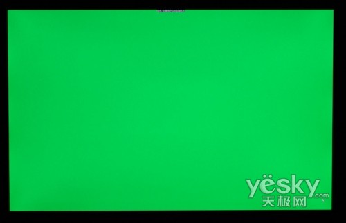 液晶显示器纯色测试-三原色(绿色)