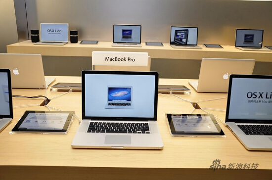 MacBook Pro展示区 MacBook Pro展示区