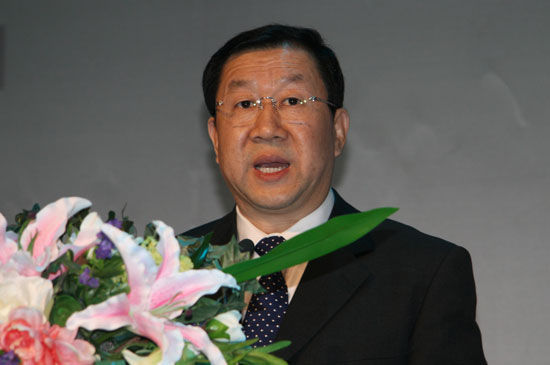 亦庄经济开发区管委会主任张伯旭 (新浪科技 韩连巍/摄)