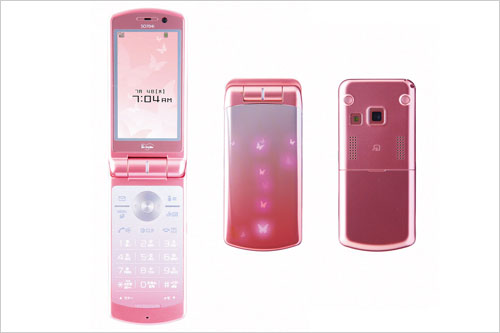 梦幻精品闪烁 NTT DoCoMo八款新机登场_手机