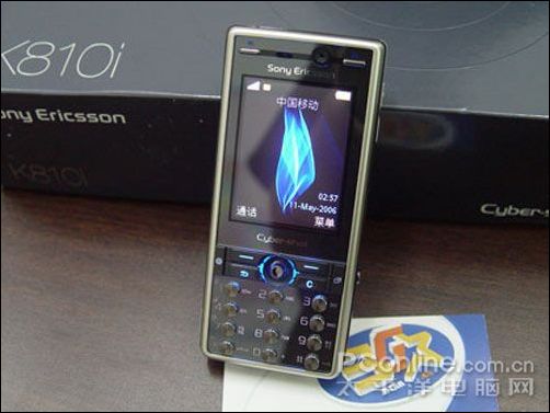 淘汰DV 索爱K818专业拍照手机卖2450元_手机