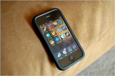 又遭破解?魔兽WOW的iphone主题包出世_手机