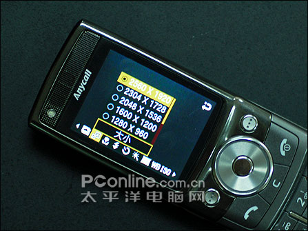 切身体会500万像素魔力!三星G608独家真机实拍