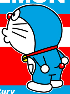 童年记忆!机器猫小叮当QVGA精美手机壁纸下