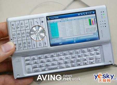 �໬QWERTY֧��WIFI���������ܻ�W-Zero3