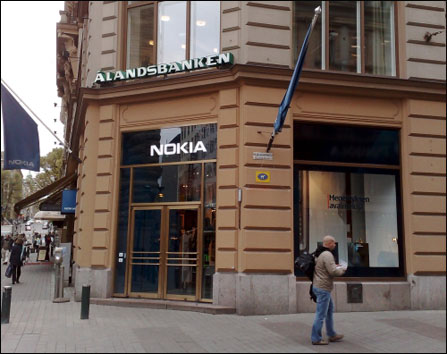 全系手机集合! 诺基亚芬兰赫尔辛基旗舰店解密