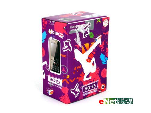 小巧可人海尔低端直板水晶手机E5评测(2)