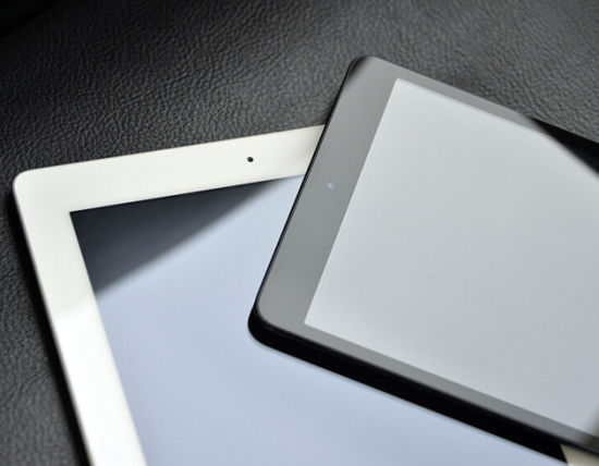 行货版iPad mini及iPad 4对比