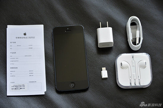 细节仍有不同 联通电信iPhone 5全对比