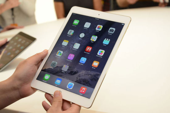 苹果今晨发布最薄平板iPad Air 2