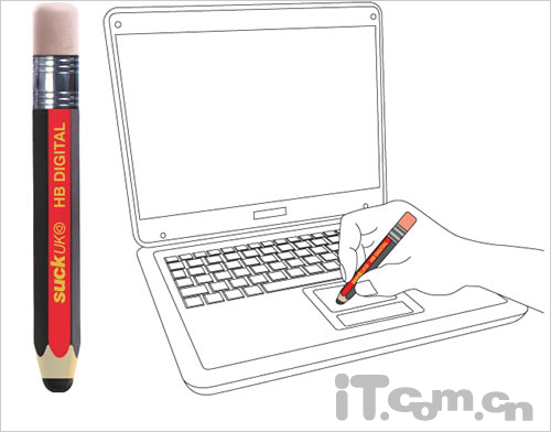 触摸板上书写画画替代手指的数字铅笔