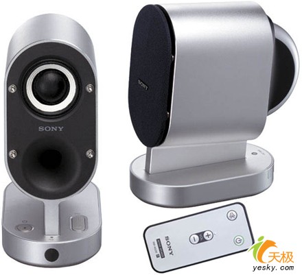 身材小声音大 索尼又推新款笔记本便携音箱_笔