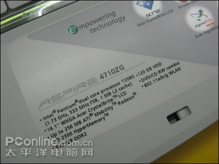 곞Aspire4710ZG-2A0512CiʼǱ5999Ԫ
