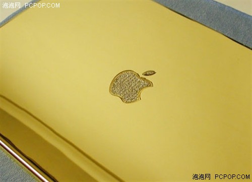 24K黄金打造的苹果笔记本清晰大图赏_笔记本