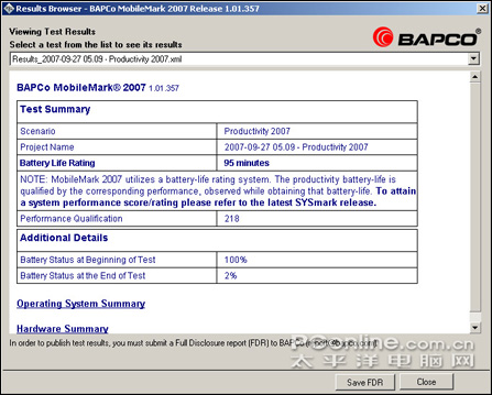 Ȩ������MobileMark2007��������̽��(3)