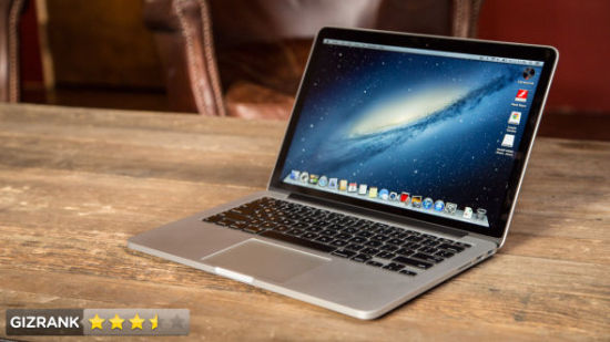 13英寸MacBook Pro,评测给出四颗半星的评价