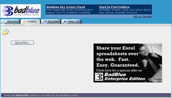 BadBlueWEBҲP2P