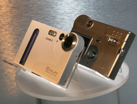 直击P&E2007:卡西欧相机