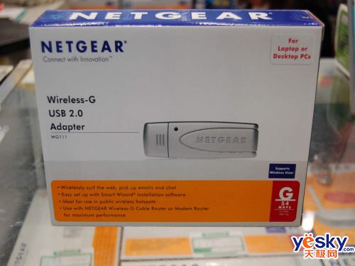 网件USB无线网卡155元中关村销量好_技术