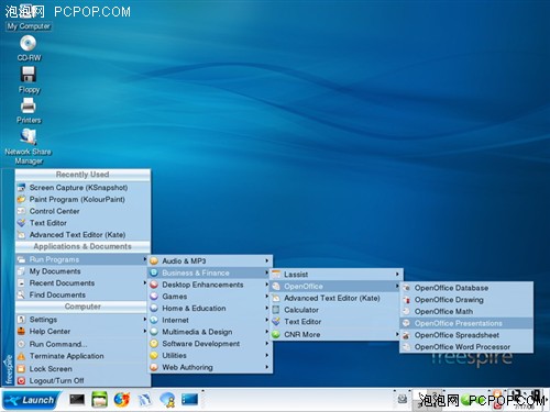 ����Ubuntu��ԴϵͳFreespire2.0.6