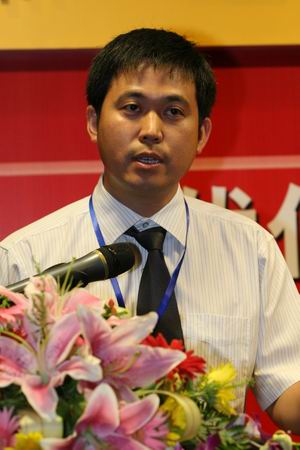 图文:诺西通信公司NSN网络优化产品经理张留