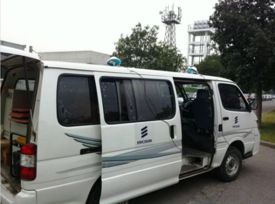 爱立信的TD-LTE测试车
