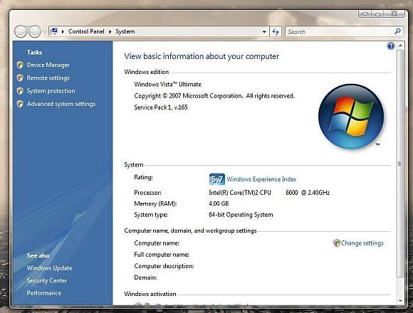 Windows XP SP3和VistaSP1清晰截图展示_软