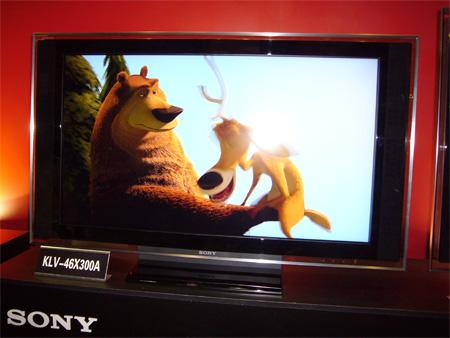 索尼07年度液晶电视新品发布会现场图片_家电