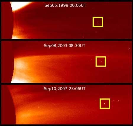 科学家发现类似哈雷的新彗星2011年回归(图)