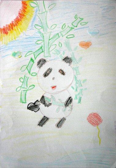 滇金丝猴月儿童绘画比赛优秀作品展示(组图)(2