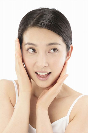 木形瓜子脸非常柔顺(图)