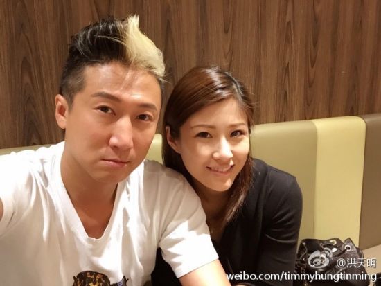 洪金宝儿子洪天明和儿媳周家蔚 洪金宝儿子洪天明和儿媳周家蔚