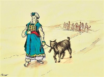 《圣经》故事 山羊惨变“替罪羊”