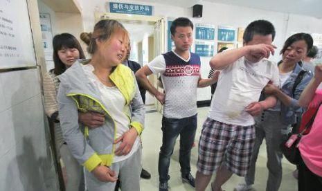 在医院的家属 在医院的家属