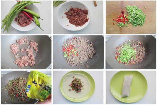 香辣牛肉制作过程 香辣牛肉制作过程