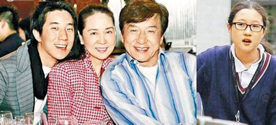 成龙儿子房祖名私生女吴卓林 成龙儿子房祖名私生女吴卓林