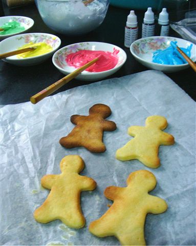 饼干烤制完成 饼干烤制完成