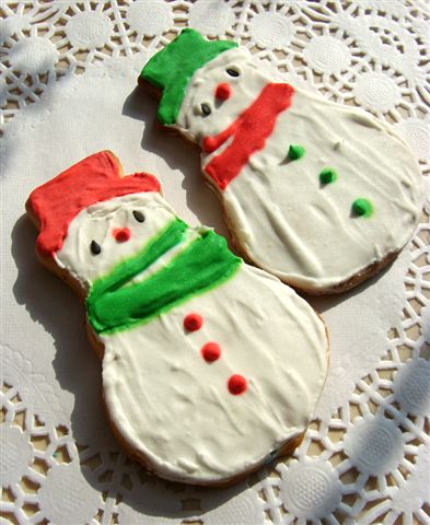 一对雪人 一对雪人