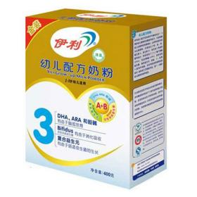 产品概览_伊利金装幼儿配方奶粉400g_母婴产