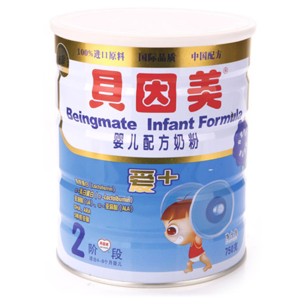 详细介绍_贝因美爱+婴儿配方奶粉750g_母婴产