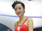 视频：现代展台可爱车模 2011上海车展
