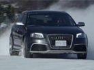 视频：海外实拍奥迪RS3冰雪赛道漂移